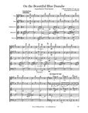 Strauss Blue Danube Waltz Wind Quintet