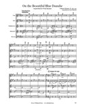 Strauss Blue Danube Waltz Wind Quintet