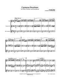 Bizet Carmen Overture Flute/Clarinet/Sax Trio