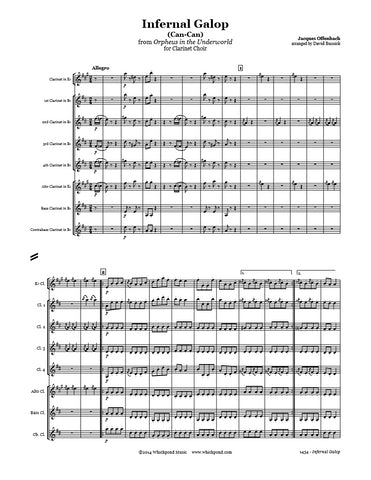 Offenbach Can-Can Clarinet Choir