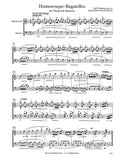 Nielsen Humoresque Bagatelles Clarinet/Bassoon Duet