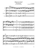 Handel Glory To God Wind Quartet