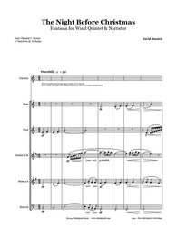 The Night Before Christmas Wind Quintet & Narrator