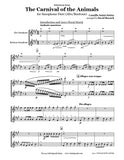 Carnival of the Animals Alto/Baritone Sax Duet