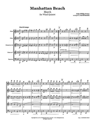 Sousa Manhattan Beach March Wind Quintet