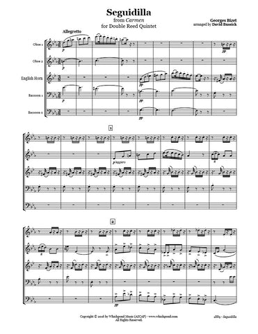 Bizet Carmen Seguidilla Double Reed Quintet
