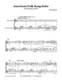 American Folk Song Suite Saxophone Duet