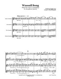 Wassail Song Saxophone Quartet