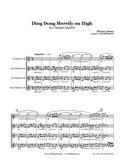 Ding Dong Merrily on High Clarinet Quartet