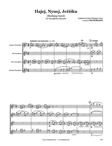 Rocking Carol Saxophone Quartet