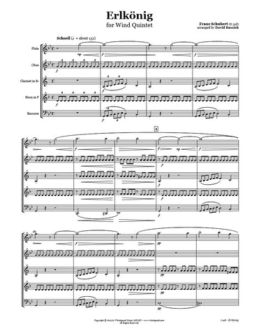 Schubert Erlkönig Wind Quintet