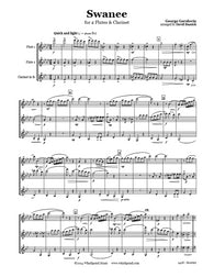 Gershwin Swanee Flute/Clarinet Trio