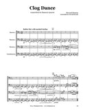 Hanson Clog Dance Bassoon Quartet