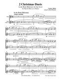 Holst 2 Christmas Duets Flute/Oboe Duet