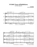 O Little Town of Bethlehem Flute Quartet