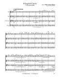 Vaughan Williams 8 English Carols Wind Quartet