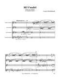 Mi Y Malel (Who Can Retell) Saxophone Quartet