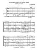 Greensleeves/What Child Is This Double Reed Quartet