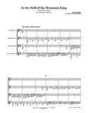 Grieg Mountain King Clarinet Quartet