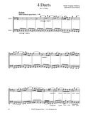Vaughan Williams 4 Pieces Cello Duet