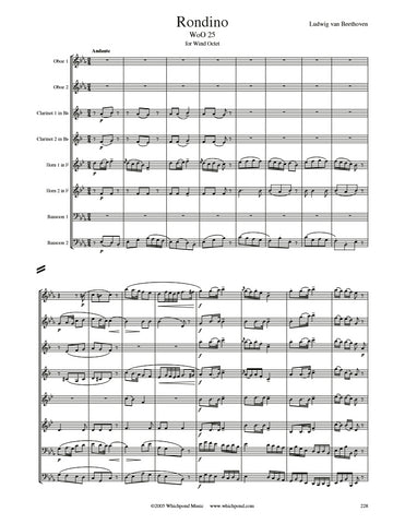 Beethoven Rondino Wind Octet