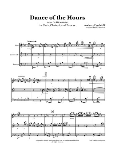 Ponchielli Dance of the Hours Flute/Clarinet/Bassoon Trio