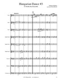 Brahms Hungarian Dance #3 Double Reed Choir