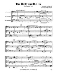 The Holly and The Ivy Clarinet Trio
