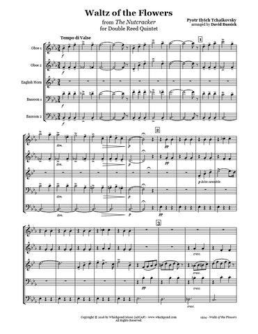 Nutcracker Waltz of the Flowers Double Reed Quintet