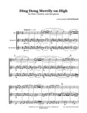 Ding Dong Merrily on High Flute/Clarinet/Sax Trio