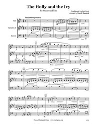 The Holly and The Ivy Flute/Clarinet/Bassoon Trio