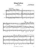 Sousa King Cotton March Flute/Clarinet/Bassoon Trio