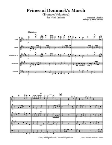 Trumpet Voluntary Wind Quintet