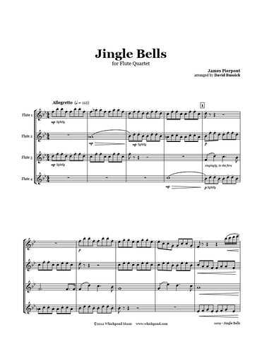 Jingle Bells Flute Quartet