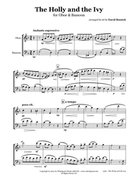 The Holly and The Ivy Oboe/Bassoon Duet