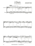 Vaughan Williams 4 Pieces Clarinet/Bassoon Duet