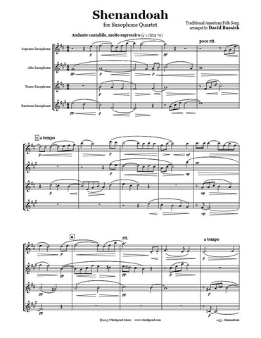 Shenandoah Saxophone Quartet