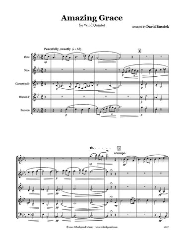 Amazing Grace Wind Quintet