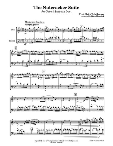 Nutcracker Suite Oboe/Bassoon Duet
