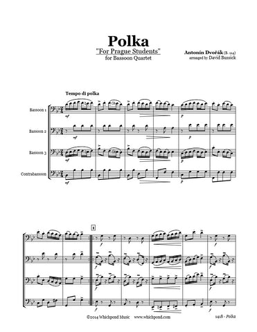 Dvořák Polka Bassoon Quartet