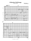 Lyadov 8 Russian Folk Songs Double Wind Quintet