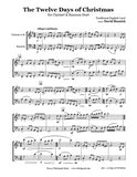 12 Days Of Christmas Clarinet/Bassoon Duet