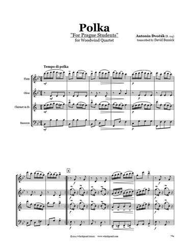 Dvořák Polka Wind Quartet