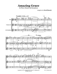 Amazing Grace Flute/Clarinet/Sax Trio