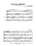 Away in a Manger Wind Quartet