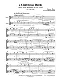 Holst 2 Christmas Duets Flute Duet (2 C Flutes)