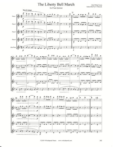 Sousa Liberty Bell March Flute Quintet