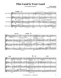 This Land is Your Land Saxophone Quartet