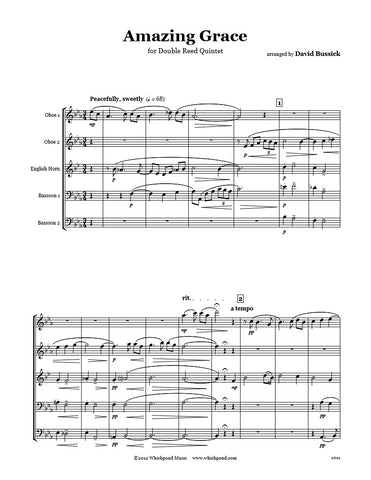 Amazing Grace Double Reed Quintet