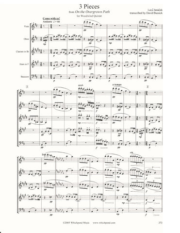 Janáček 3 Pieces Wind Quintet
